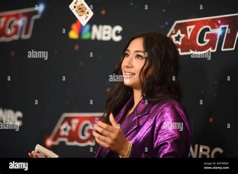 Anna Deguzman Arrives For A Live Broadcast Of America S Got Talent