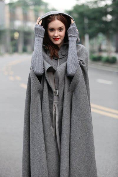 Hooded Wool Cloaks And Coats Linennaive On Etsy Tumbex