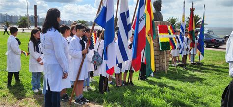 Conmemoración por Día del Mar boliviano Montevideo Uruguay Embajada