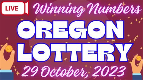 Oregon Evening Lottery Results Drawing 29 Oct 2023 4PM Lucky