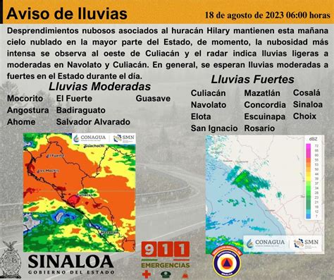 Lo Peor De Las Lluvias No Se Ha Visto En Sinaloa Once Municipios Con