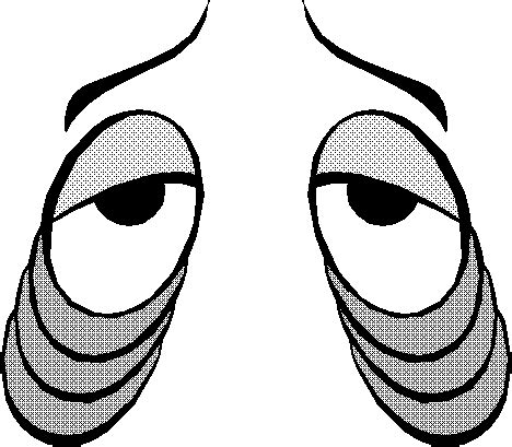 Sleepy Eyes Clip Art - ClipArt Best