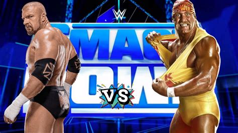 Hulk Hogan Vs Triple H One Vs One Match WWE SmackDown 8 12 2023