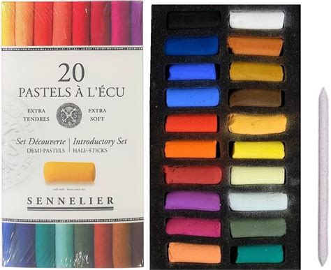 Sennelier Ensemble De Pastel Secs Demi Pastels Tendres L Cu