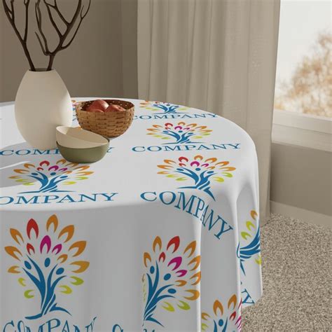 Business Logo Tablecloth - Etsy