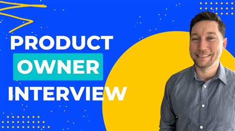 Product Owner Interview Questions With Answer Examples Youtube