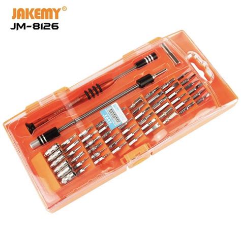 Jual JAKEMY JM 8126 Obeng Set 58 In 1 Screwdriver Set With Extension