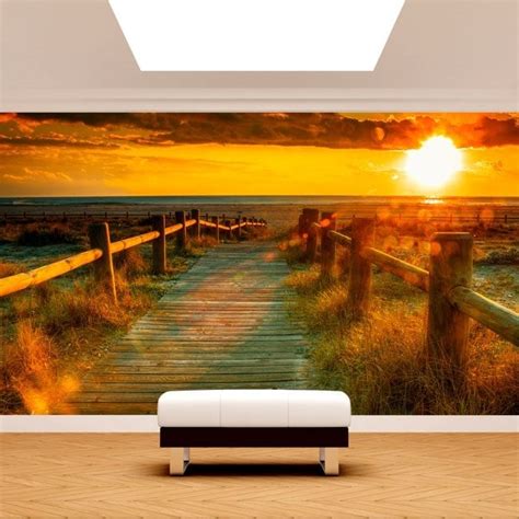 🥇 Photo wall murals-Sunset Beach 🥇