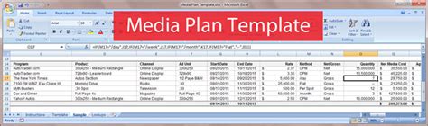 Free Download: Media Plan Template | Bionic Advertising Systems