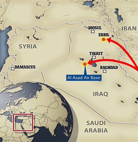 Multiple Rockets Launched At Al Asad Airbase In Iraq That Is Home To US