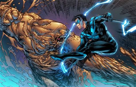 Nightwing VS Clayface By Furlani On DeviantArt Nightwing Titans