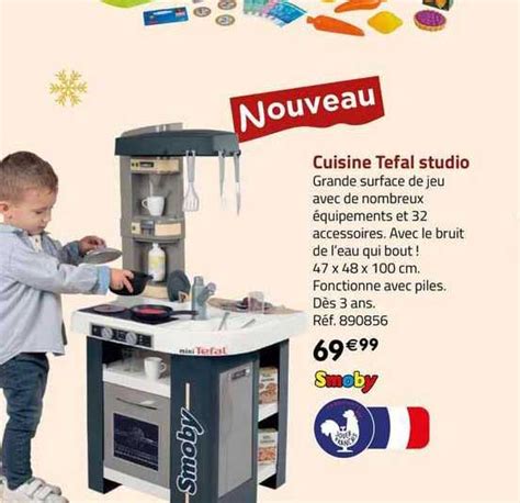 Promo Smoby Cuisine Tefal Studio chez La Grande Récré iCatalogue fr