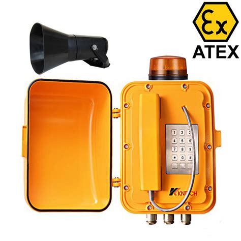 Outdoor Weatherproof Emergency Phone Industrial Explosion Proof