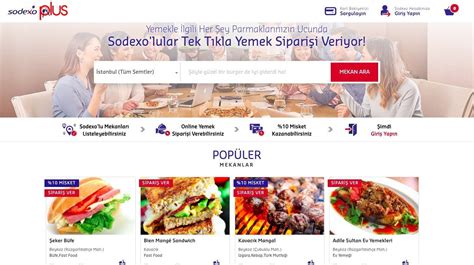 Sodexo Dan Online Yemek Sipari I Servisi Sodexo Plus Webrazzi