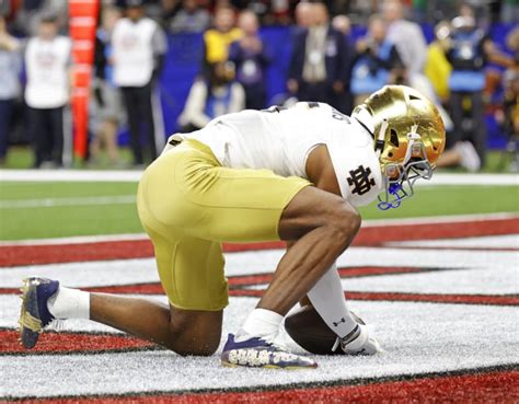 Notre Dame Depth Chart Projection From Inside Nd Sports For Season