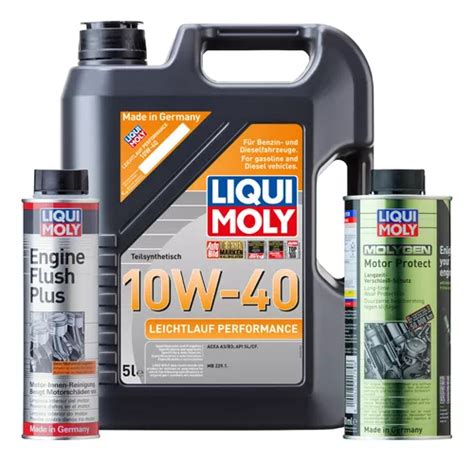 Set Pzas Leichtlauf W Motor Protect Molygen Liqui Moly Meses