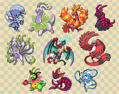 Pokemon Sprites Fusions