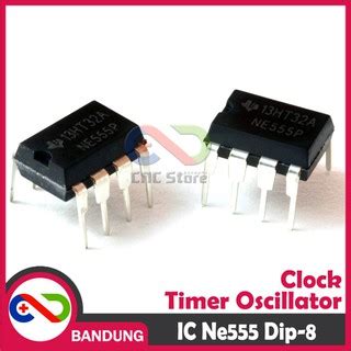 Jual Ne555 Dip 8 Ne555p 555 Clock Timer Oscillator Ic Shopee Indonesia