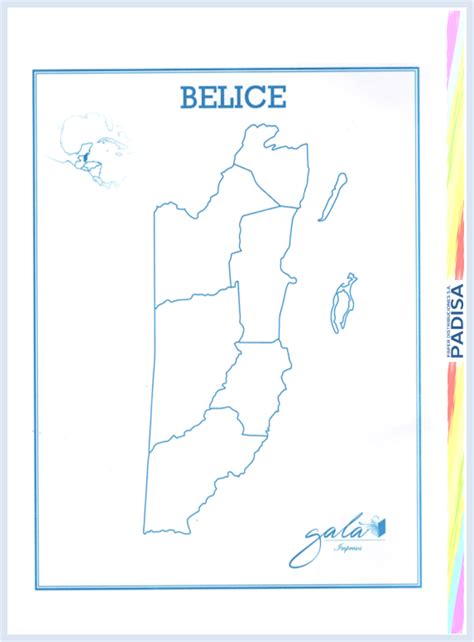 Mapa De Belice Con Nombres Para Imprimir En Pdf Images Porn Sex