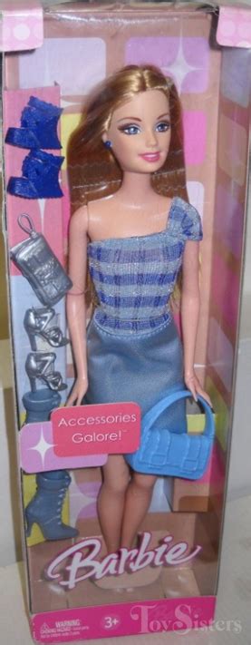 2005 Accessories Galore Barbie Blue Toy Sisters