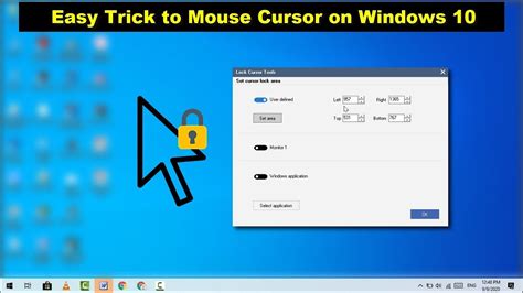 How To Lock The Mouse Cursor In Windows Pc Laptop Youtube