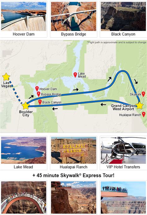 Grand Canyon Helicopter Tour & Skywalk Express