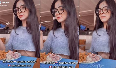 Tiktok Viral Per Joven Lleva A Comer A Su Novia Paraguaya Cebiche Por