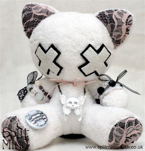 Plushie By Split Mind Goth Kawaii Plush Plushies Cute Toys