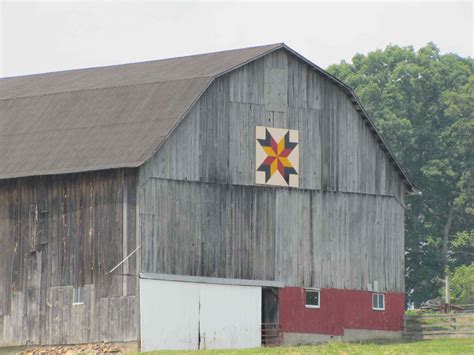 Stop 5 Variation Star Barn Quilts In Garrett County Maryland