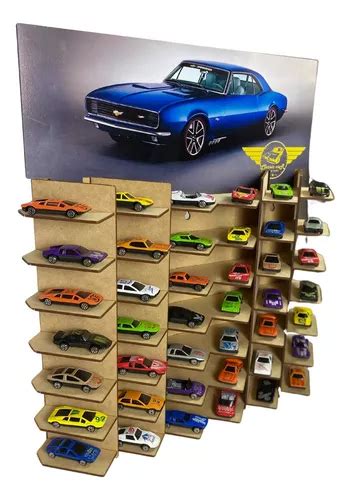 Exhibidor Para Carritos Coleccionador Compatible Hotwheels Mercadolibre