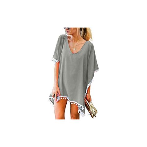 Fulidngzg Copricostume Donna Mare Curvy Estivo Nappe 2023 Copri Costume Bikini Cover Up Moda