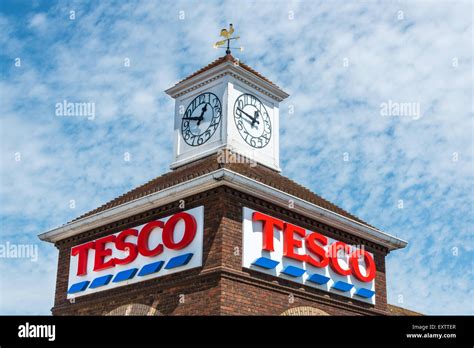 Tesco Superstore at Exmouth, Devon, UK Stock Photo - Alamy