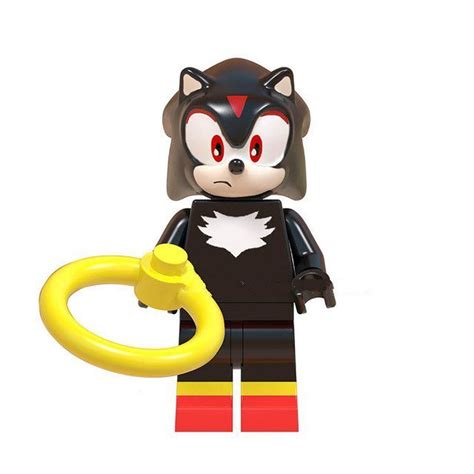 Shadow The Hedgehog Lego Toys Sonic Anime Theme Minifigure Block Toys