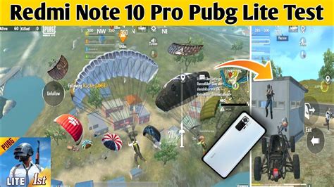 Redmi Note 10 Pro Pubg Lite Test Redmi Note 10 Pro Pubg FPS Test