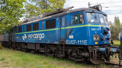 EU07 111E PKP Cargo EU07 111E Poznan Franowo Pawel M Flickr