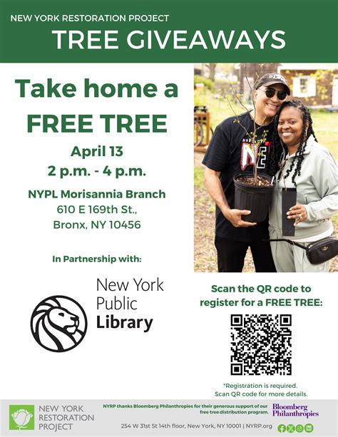 Tree Giveaway: New York Public Library—Morrisania - New York ...