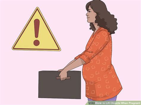 How To Lift Objects When Pregnant With Pictures Wikihow