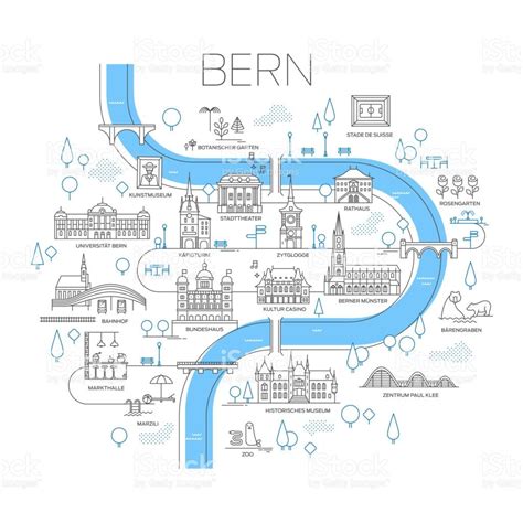 Tourist Map Of Bern Switzerland - Best Tourist Places in the World