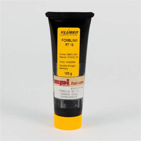 Kluber GR Y VAC 3 High Vacuum Grease 100g Tube 05048 AB SPI Supplies