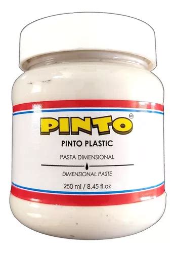 Pinto Plastic Pasta Dimensional 250 Ml Relieves Textura