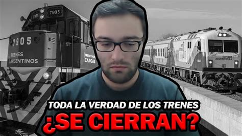 LA VERDADERA SITUACIÓN de TRENES ARGENTINOS en 2024 VAN A