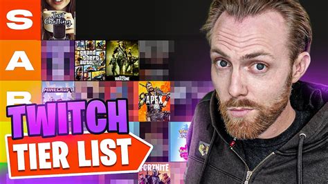 Games To Stream On Twitch Tier List YouTube