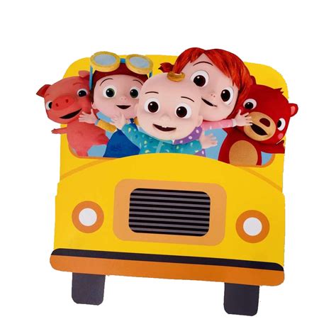 Cocomelon Png Clipart Transparente Mega Idea Ea Wheels On The Bus