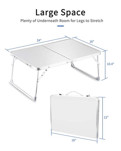 Foldable Laptop Table For Bed Suvane Lap Desk Bed Desk Breakfast