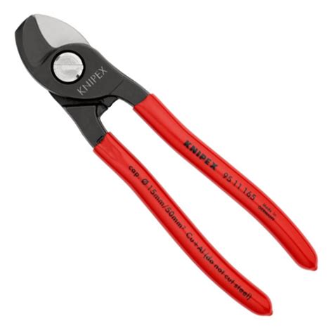 Coupe câbles alu cuivre Capacité coupe 50 mm² Knipex Longueur 165mm