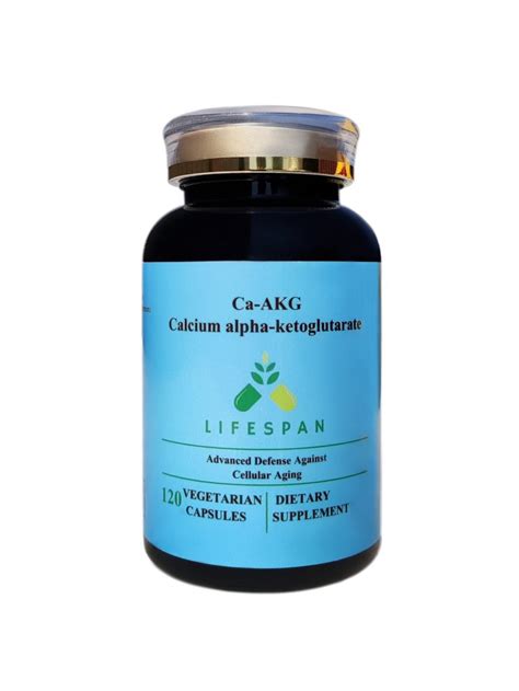 Calcium Alpha Ketoglutarate Ca Akg Increase Lifespan