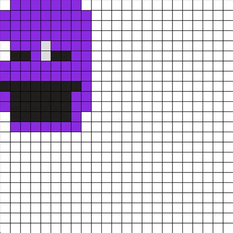 Bit Bonnie Fnaf Perler Bead Pattern Bead Sprites Characters Off