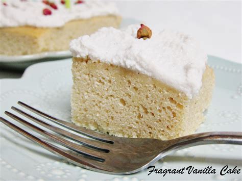 Simple Vegan Vanilla Bean Cake Fragrant Vanilla Cake