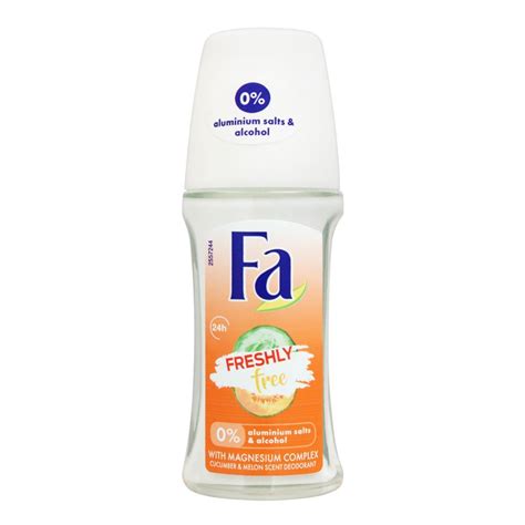 Purchase Fa 24h Freshly Free Cucumber And Melon Scent Roll On Deodorant