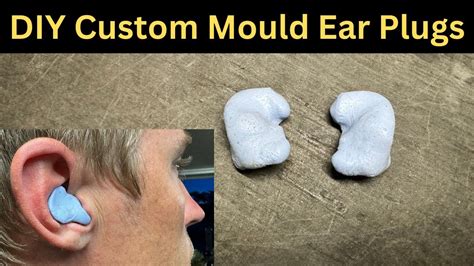 How To Make Diy Custom Mould Ear Plugs Youtube